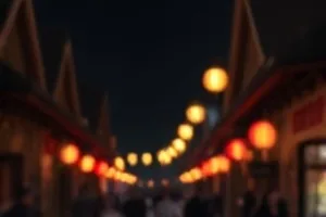 山脊线：徒步者沿山脊逆光前行的剪影