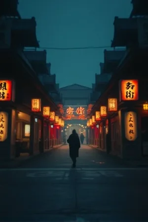 沙漏车站：站台上摆放的巨大沙漏装置场景