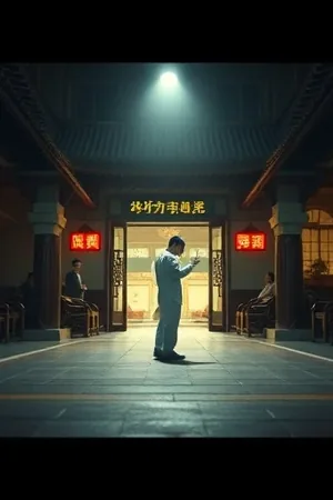 第七码头：夜色下的集装箱码头与停靠船舶