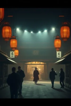 长夜拾光：深夜书店里暖黄灯光下的阅读场景